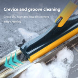 Floor Scrub Brush with Detachable Long Handle 120° Rotating Shower Floor Scrubber Household Cleaning Brush for Bathroom Kitchen