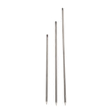 Vertical Skewer for Grill Brazilian Vertical Spit Stand Stainless Steel Barbecue Grilling Accessory with 3 Removable Spikes