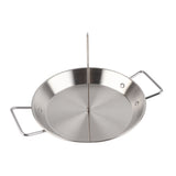 Vertical Skewer for Grill Brazilian Vertical Spit Stand Stainless Steel Barbecue Grilling Accessory with 3 Removable Spikes