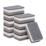 10Pcs Cleaning Scrub Sponges Heavy Duty Scrubbing Dish Sponge Dishwashing Sponge for Kitchen Dish Sink Bathroom Cleaning