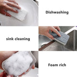 10Pcs Cleaning Scrub Sponges Heavy Duty Scrubbing Dish Sponge Dishwashing Sponge for Kitchen Dish Sink Bathroom Cleaning - Extra Image