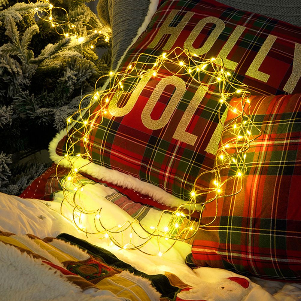 LED String Lights Round Battery Fairy Lights for Home Garden Window Wedding Party Christmas Decoration Indoor Outdoor
