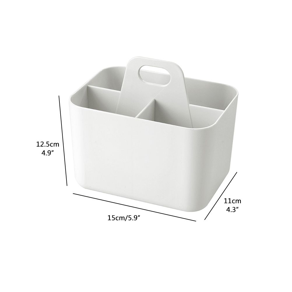 Shower Caddy with Compartments Desktop Organizer Divided Shower Organizer Caddy Shower Caddy Tote for Dorm Shelf Cabinet