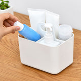 Shower Caddy with Compartments Desktop Organizer Divided Shower Organizer Caddy Shower Caddy Tote for Dorm Shelf Cabinet - 45-Degree Angle