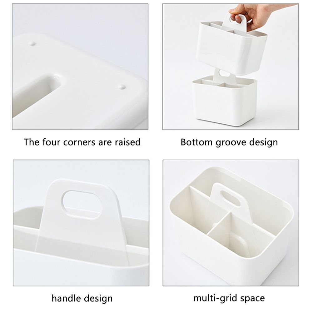 Shower Caddy with Compartments Desktop Organizer Divided Shower Organizer Caddy Shower Caddy Tote for Dorm Shelf Cabinet