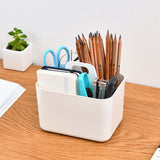 Shower Caddy with Compartments Desktop Organizer Divided Shower Organizer Caddy Shower Caddy Tote for Dorm Shelf Cabinet - Extra Image