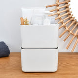 Shower Caddy with Compartments Desktop Organizer Divided Shower Organizer Caddy Shower Caddy Tote for Dorm Shelf Cabinet - Extra Image
