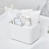 Shower Caddy with Compartments Desktop Organizer Divided Shower Organizer Caddy Shower Caddy Tote for Dorm Shelf Cabinet