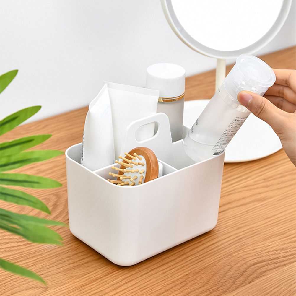 Shower Caddy with Compartments Desktop Organizer Divided Shower Organizer Caddy Shower Caddy Tote for Dorm Shelf Cabinet