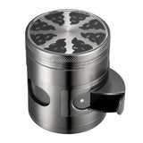 4 Layer 60mm Herb Grinder Zinc Alloy Spice Grass Mill Grinders with Magnetic Lid