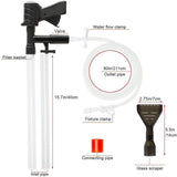 5 in 1 Aquarium Vacuum Gravel Cleaner Fish Tank Cleaning Tools Gravel Vacuum for Aquarium - Front View