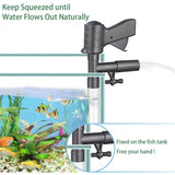 5 in 1 Aquarium Vacuum Gravel Cleaner Fish Tank Cleaning Tools Gravel Vacuum for Aquarium
