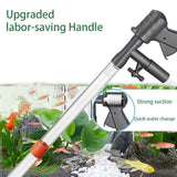 5 in 1 Aquarium Vacuum Gravel Cleaner Fish Tank Cleaning Tools Gravel Vacuum for Aquarium