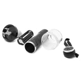Electric Metal Grinder Flashlight Shaped Aluminum Alloy Herb Grinder Crusher Portable Electric Smart Grinder - 45-Degree Angle