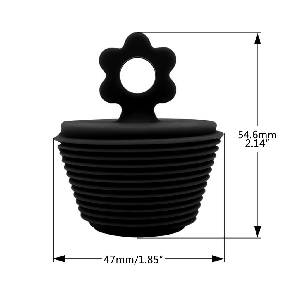 Silicone Bathtub Stopper Universal Bathtub Plug Flower Bathtub Drain Stopper Plug for Kitchen Bathtub Sink Drains