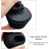 Silicone Bathtub Stopper Universal Bathtub Plug Flower Bathtub Drain Stopper Plug for Kitchen Bathtub Sink Drains - Top-Down View