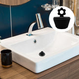 Silicone Bathtub Stopper Universal Bathtub Plug Flower Bathtub Drain Stopper Plug for Kitchen Bathtub Sink Drains