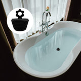 Silicone Bathtub Stopper Universal Bathtub Plug Flower Bathtub Drain Stopper Plug for Kitchen Bathtub Sink Drains