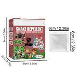 10Pcs Snake Away Repellent for Outdoor Yard Lawn Garden Camping Fishing Adventure