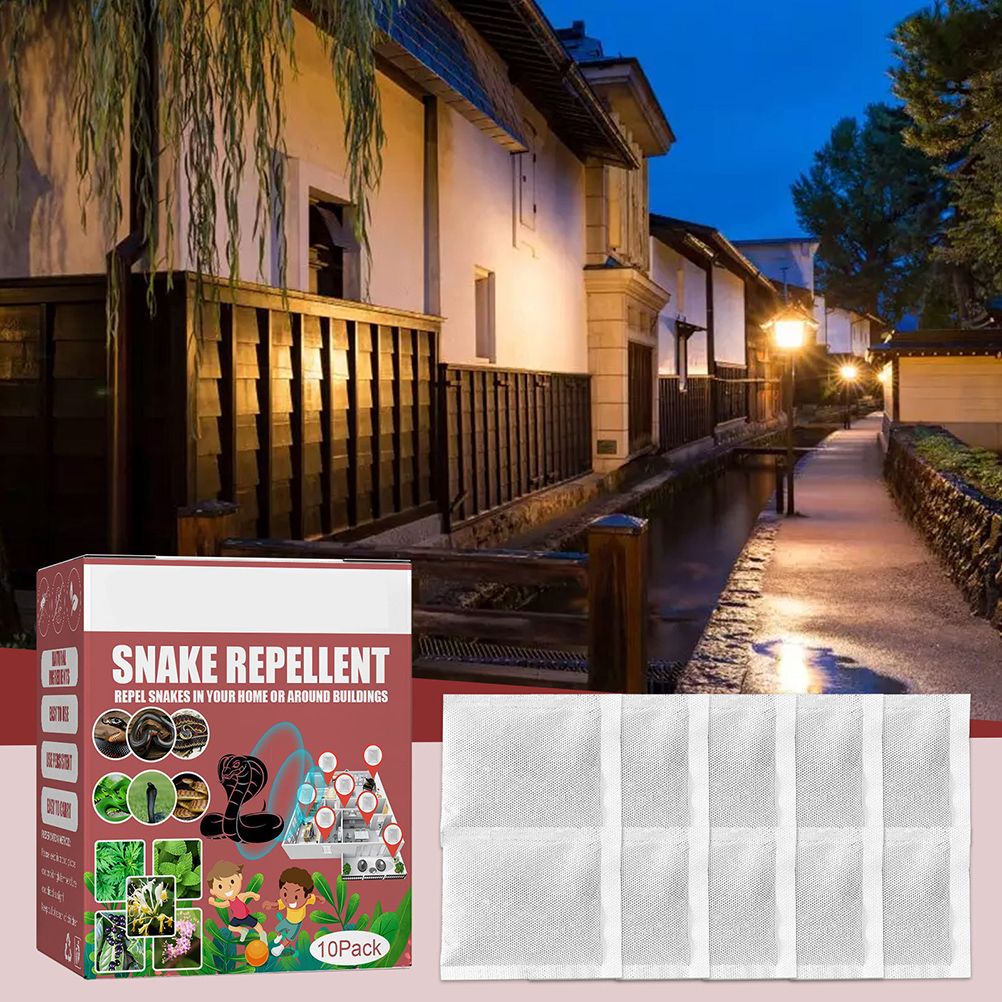 10Pcs Snake Away Repellent for Outdoor Yard Lawn Garden Camping Fishing Adventure