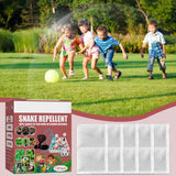 10Pcs Snake Away Repellent for Outdoor Yard Lawn Garden Camping Fishing Adventure - Top-Down View