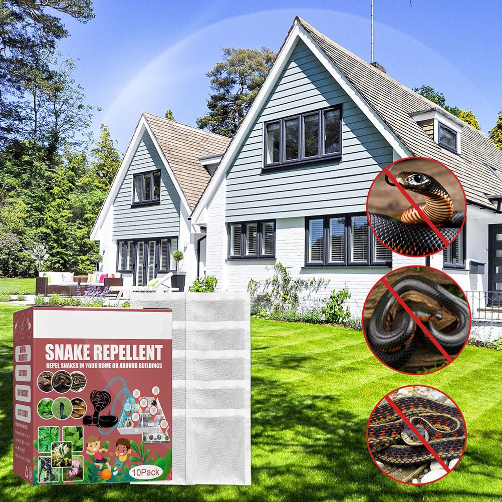 10Pcs Snake Away Repellent for Outdoor Yard Lawn Garden Camping Fishing Adventure
