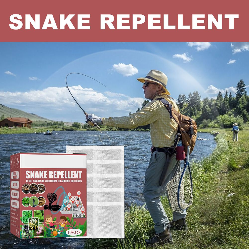 10Pcs Snake Away Repellent for Outdoor Yard Lawn Garden Camping Fishing Adventure
