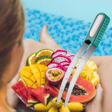 Watermelon Cutter Grater 304 Stainless Steel Watermelon Cube Cutter Fruit Salad Melon Cutter Kitchen Gadget