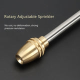 Heavy Duty Metal Water Hose Sprayer Portable Garden Hose Nozzle High Pressure Power Water Tool for Garden Watering Car Pet Washing