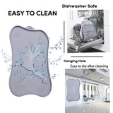 Pet Placemat for Dog and Cat Waterproof Silicone Pet Feeding Pad Non Slip Rollable Mat for Prevent Food and Water Overflow - Close-Up Angle