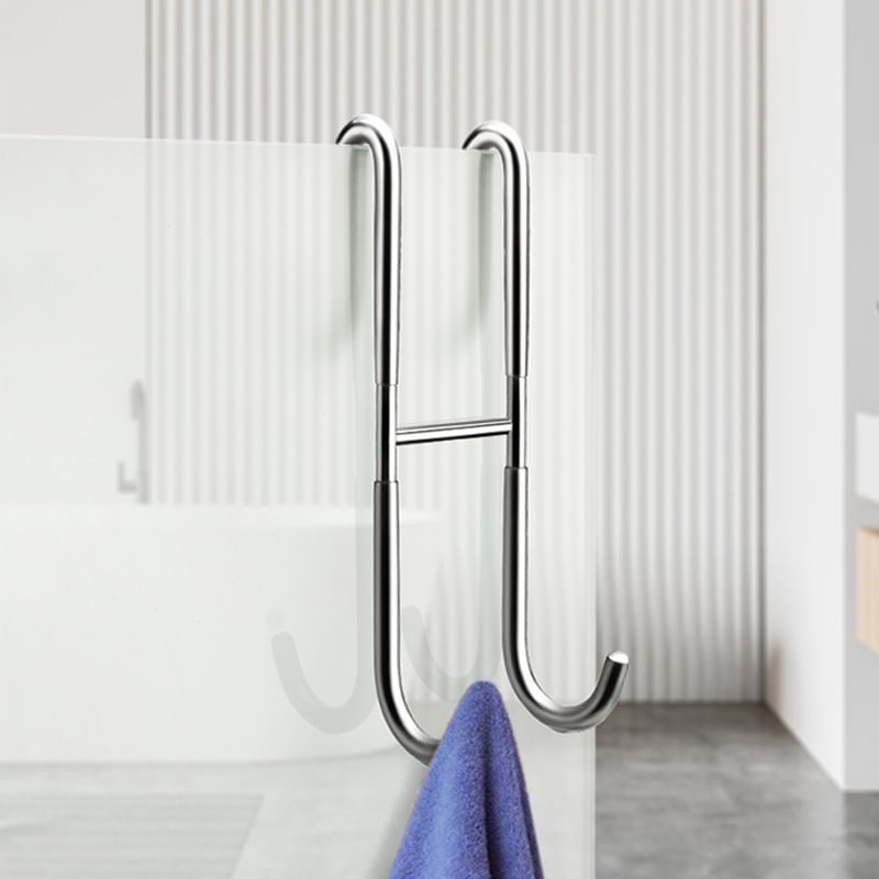Shower Door Towel Hooks for Bathrooms Double Sided Glass Shower Hooks Over The Frameless Glass Shower Door Hook Bath Hook