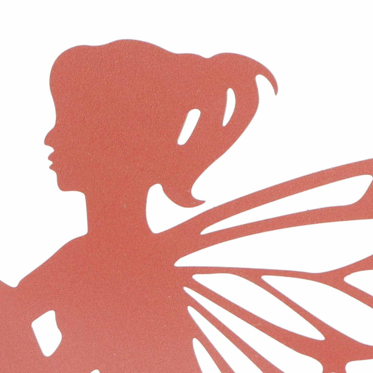 Decorative Garden Stakes Fairy Silhouette Metal Yard Stakes Arts Outdoor Garden Decor Spring Decor