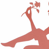 Decorative Garden Stakes Fairy Silhouette Metal Yard Stakes Arts Outdoor Garden Decor Spring Decor