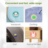 12 Sheets 72Pcs Mosquito Patches Cartoon Non Woven Natural Plant Essential Oil Mosquito Stickers for Kids Adults Summer Outdoor