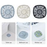 Hair Drain Catcher Shower Drain Cover Hair Stopper with Suction Cup for Bathroom Bathtub Kitchen - Extra Image