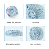 Hair Drain Catcher Shower Drain Cover Hair Stopper with Suction Cup for Bathroom Bathtub Kitchen - Extra Image
