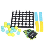 Bouncing Ball Game 2 Colors 9 Cards 16 Balls Parent Child Interactive Desktop Ball Game - Low Angle