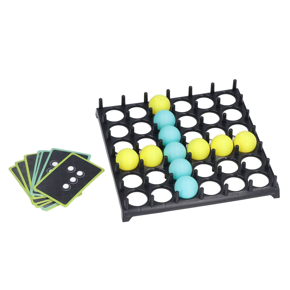 Bouncing Ball Game 2 Colors 9 Cards 16 Balls Parent Child Interactive Desktop Ball Game