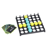 Bouncing Ball Game 2 Colors 9 Cards 16 Balls Parent Child Interactive Desktop Ball Game - Extra Image