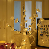 LED Simulation Phalaenopsis Tree Branch Light Home Interior Scenery Christmas Festival Decorative Light Branch Light String