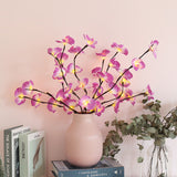 LED Simulation Phalaenopsis Tree Branch Light Home Interior Scenery Christmas Festival Decorative Light Branch Light String