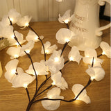 LED Simulation Phalaenopsis Tree Branch Light Home Interior Scenery Christmas Festival Decorative Light Branch Light String