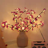 LED Simulation Phalaenopsis Tree Branch Light Home Interior Scenery Christmas Festival Decorative Light Branch Light String - Extra Image