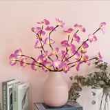 LED Simulation Phalaenopsis Tree Branch Light Home Interior Scenery Christmas Festival Decorative Light Branch Light String - Extra Image