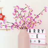 LED Simulation Phalaenopsis Tree Branch Light Home Interior Scenery Christmas Festival Decorative Light Branch Light String