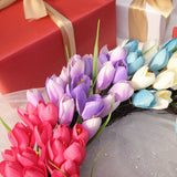 Wreath Simulation Flower Garland Garden Home Decoration - Side View