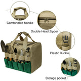 Removable Garden Tool Bench Folding Garden Stool Multifunction Gardening Tool Organizer Stool - 45-Degree Angle