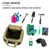 Removable Garden Tool Bench Folding Garden Stool Multifunction Gardening Tool Organizer Stool