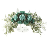Artificial Flower Decoration Artificial Rose Flower Wreath Door Threshold Home Wedding Party Wall Decor