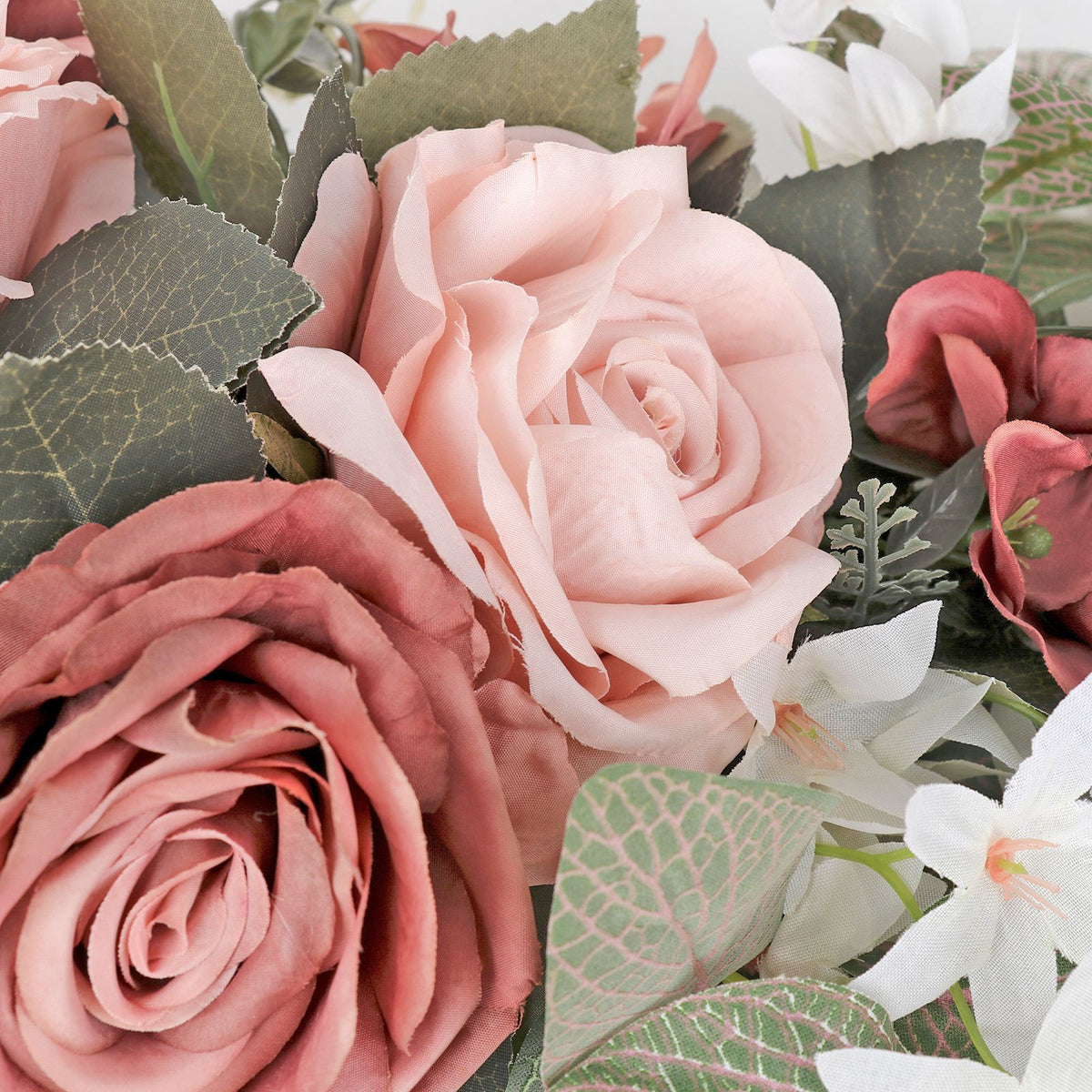 Artificial Flower Decoration Artificial Rose Flower Wreath Door Threshold Home Wedding Party Wall Decor